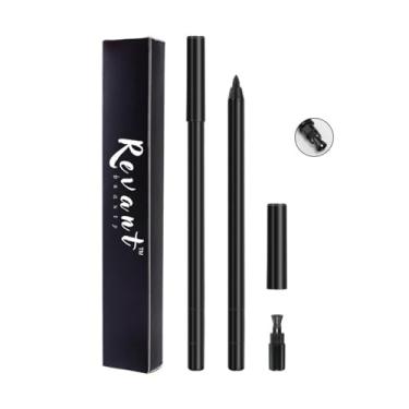 Imagem de Delineador Revant Beauty Gel para mulheres maduras, design de ponta redonda - Delineador de precisão à prova d'água, resistente a suor e manchas para uso o dia todo (preto)
