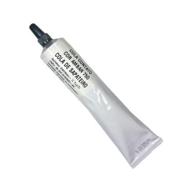 Imagem de Cola Contato Cor Ambar 75G Cola De Sapateiro - So Produto