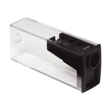 Imagem de Apontador retangular com depósito Faber-Castell, Preto