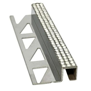 Imagem de Perfil em Aço Inox Diamond Barra 1cm X 1cm X 244cm Formaco Decor