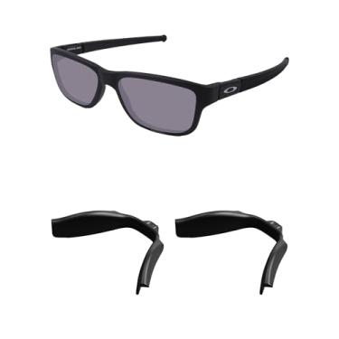 Imagem de Kygear 2 pares de peças de nariz de substituição de silicone preto compatíveis com óculos de sol Oakley Crosslink MNP/Mainlink MNP/Airdrop MNP, almofadas de nariz de borracha de silicone