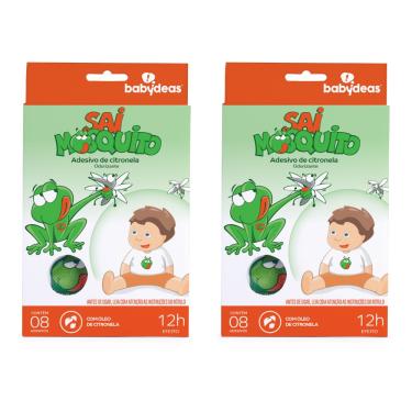 Imagem de 2 SAI MOSQUITO - REPELENTE NATURAL EM ADESIVO 0m+ BABYDEAS