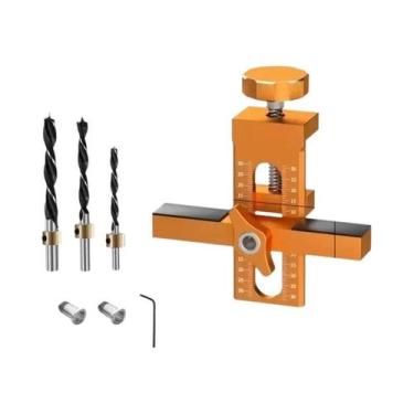 Imagem de Conjunto De Ferramentas Manuais Sem Cabo Para Instalação De Dobradiças