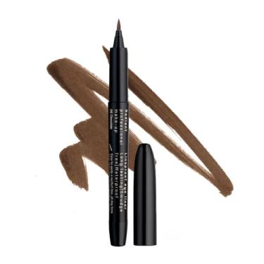 Imagem de Delineador profissional radiante à prova de linhas - Delineador com ponta flexível para um contorno preciso e duradouro - Delineador líquido à prova de manchas, à prova de manchas para cores intensas