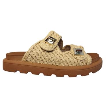 Imagem de Papete Feminino Flatform Vizzano Trançado Fivela 6510.119