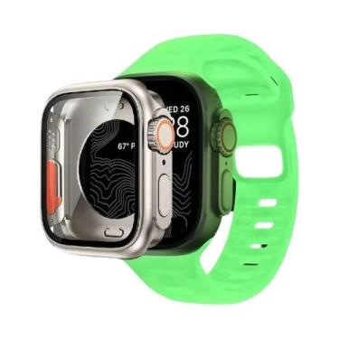Imagem de Pulseira De Silicone Para Apple Watch De 40mm-46mm Para Série 8 7 6 5 