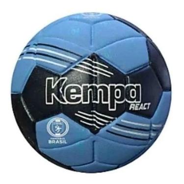 Imagem de 2X Bola Handebol Kempa React H1 Cor Azul/Preto Tamanho Da Bo