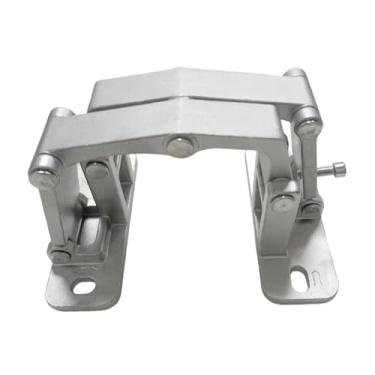 Imagem de Generic Dobradiça de porta de pedra invisível multifuncional 240-300 kg carga máxima aço inoxidável acessórios profissionais para portas de poço de tubulação