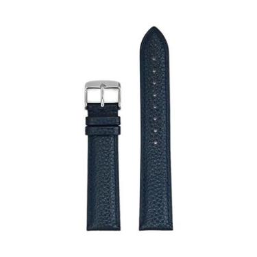 Imagem de Pulseira De Relógio De Couro Genuíno Marrom Universal Para Homens E Mu