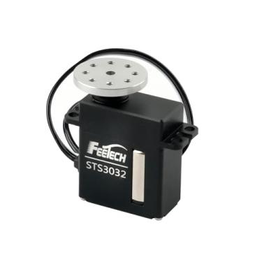 Imagem de RCmall STS3032M TTL Serial Bus Servo Motor 360° Programmable with Magnetic Encoder & Coreless Motor Metal Gear, 6V 4.5KG Torque, for RC Robot Arm Car Projects