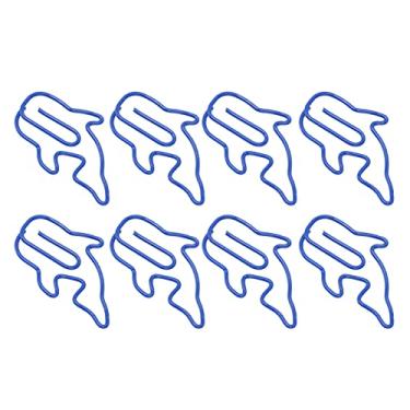 Imagem de RiToEasysports Cramp/suporte de Papel Prático para a Classificação de Documentos, 100 PCs Clipes de Papel de Escritório Fofos para o Escritório Em Casa (Golfinho)