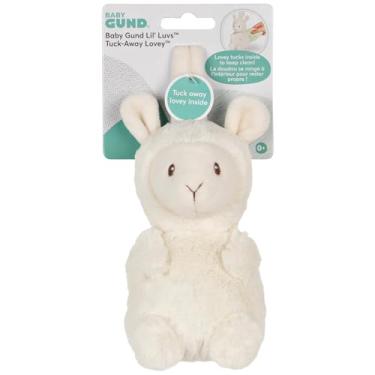 Imagem de GUND Baby Lil’ Luvs Tuck-Away Lovey, Liam Llama, Ultra Soft Animal Plush Toy with Built-in Baby Blanket for Babies and Newborns