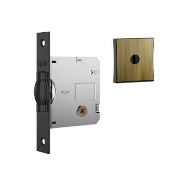 Imagem de Fechadura 1005 Tetra Pivotante Roseta Quadrada Antique - Stam