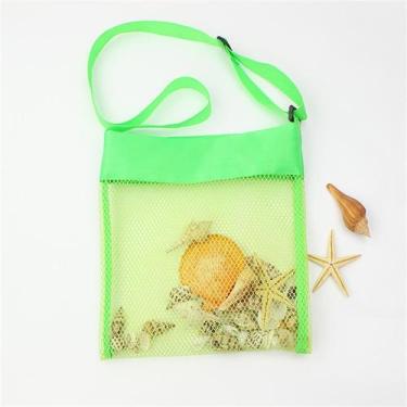Imagem de Cor Kids's Beach Bag Toy Storage Saco de malha Small Messe - HUOGUO