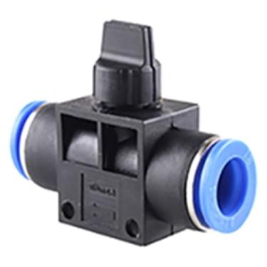 Imagem de BYYINGSUS Conexões de conector de tubo de encaixe pneumático Tubo de água rápido Mangueira de encaixe rápido OD 4 mm 6 mm 8 mm 10 mm 12 mm Vários tipos