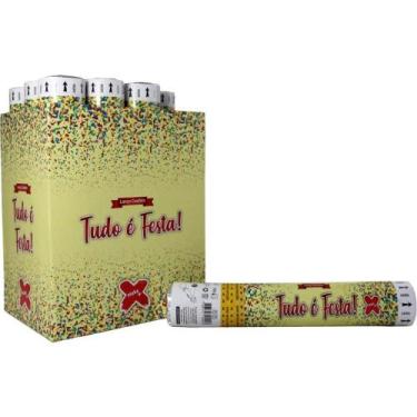 Imagem de Lancador de Confete Tudo e Festa Colorido 30CM - Make