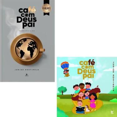 Imagem de Kit Devocional Café Com Deus Pai 2026 + Café Com Deus Pai Kids  Junior