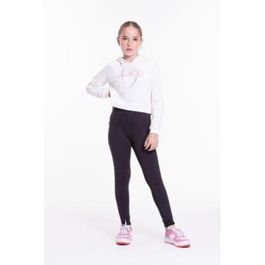 Imagem de Conjunto Infantil Branco de Moletom Wonderful You Are - Vida Costeira 