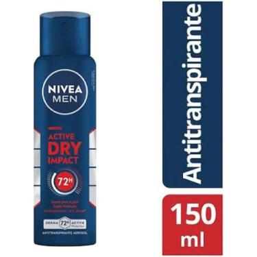 Imagem de Desodorante Aerossol Nivea Men Dry Impact 150ml