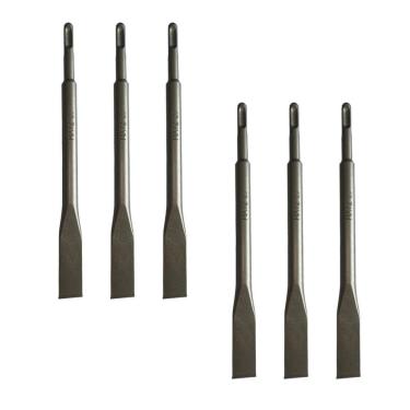 Imagem de Kit 6 Talhadeira Martelete Rompedor Sds Plus 20X250Mm Matz