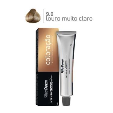 Imagem de Coloração Profissional 9.0 Louro Muito Claro 60g - Vita Derm