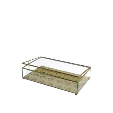 Imagem de American Atelier Caixa de exibição de vidro lustre 1331256, dourado