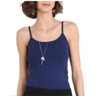 Imagem de Kit 3 Regatas Regatinha Feminina De Alcinha Básica Lisa - C Moreira Mo