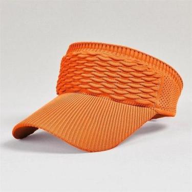 Imagem de Chapéu Feminino Respirável De Cor Sólida Com Viseira E Aba Longa - oem