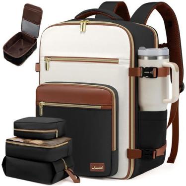 Imagem de Mochila de viagem LOVEVOOK 40L para mulheres com compartimento para la