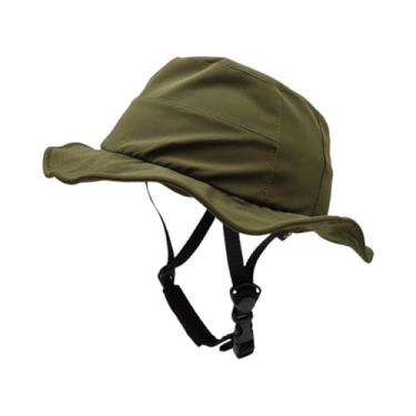 Imagem de menolana Boné para capacete de bicicleta, chapéu de surfe, aba larga, moderno, tipo chapéu para ciclista, para mulheres, unissex, ciclismo, deslocamento diário, Green L