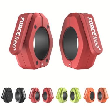 Imagem de Clipes de barra sem força (par), braçadeiras de barra, grampos olímpicos de liberação rápida com aderência TPR antiderrapante, coleiras de barra para levantamento de peso seguro e levantamento de peso