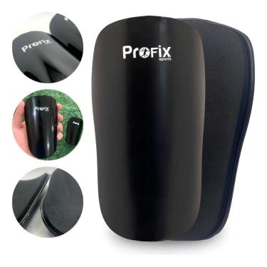 Imagem de Caneleira Futebol Infantil - Pr Preto