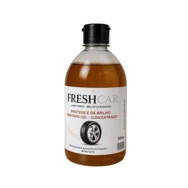 Imagem de Pretinho Pneu 500ml Efeito Brilho Molhado Duradouro Freshcar - Lar Fre