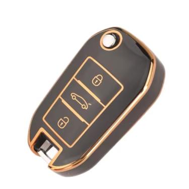 Imagem de Capa Protetora de Silicone Luxury para Chave Peugeot 208 2008, 206 207 406 308 3008, 5008 / Citroen Basalt C3 C4 Cactus Lounge Pallas