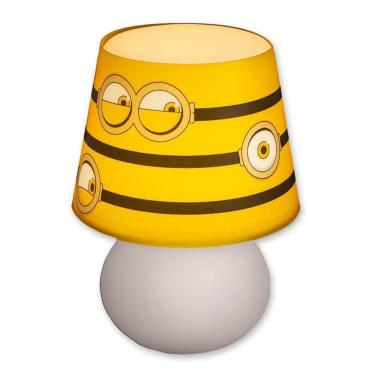 Imagem de Abajur Luminária Micro Lampe Led Decoração Minions Óculos