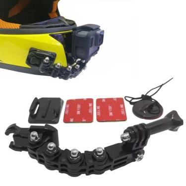 Imagem de Kit Extensores de Queixo de Capacete de Câmeras GoPro e Similares - TU