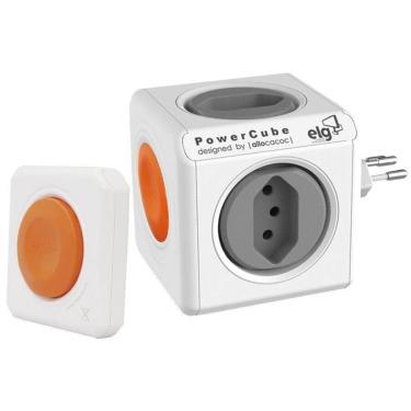 Imagem de Multiplicador de Tomadas 4 Saídas com Controle-Unissex