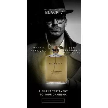 Imagem de Perfume Intense Fragrance Black 7 Original Ótima Fixação  - IMPORTADO,