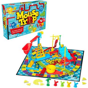 Imagem de Jogo de tabuleiro Hasbro Gaming Mouse Trap Kids 6+ Years Classic