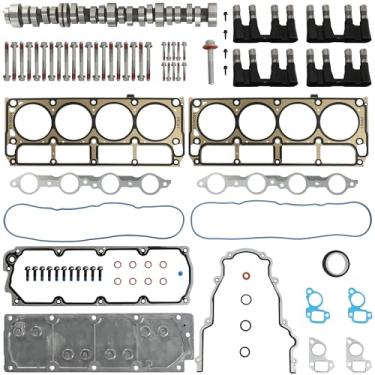 Imagem de Kit de eixo de cames 5.3 NON AFM DOD Disable Lifters Junta da cabeça do cilindro apto para Chevrolet (Suburban/Tahoe/Silverado) GMC (Yukon/Sierra) Saab 9-7x Buick Rainier - Serve para motores 5.3L