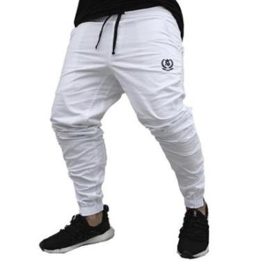 Imagem de Calça Jogger Masculina BRANCA Básica-Unissex