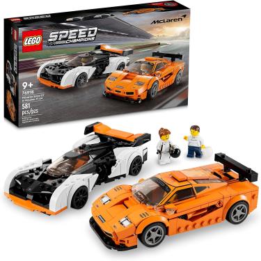 Imagem de Blocos de Montar - Speed Champions - McLaren Solus GT e F1 LM - 76918 LEGO DO BRASIL