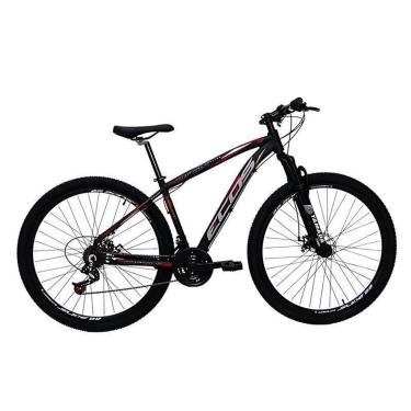 Imagem de Bicicleta Aro 29 Ecos Onix Fosco Interno 21 Marchas Cambios Index Freios A Disco Mecanico Com Suspen-Unissex