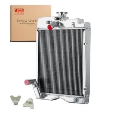 Imagem de Kaiakui Radiador de alumínio compatível com Massey Ferguson 35 135 TO20 TO30 TE20 TEA20 203 205 35 UK Z120 Z129 Z134 202 Indistrial 204 Industrial 181623M1 MT