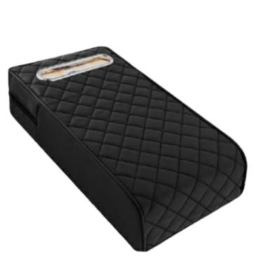 Imagem de Tampa do console central, almofada do console central, Almofada multifuncional para apoio de braço para caminhão, Almofada da capa do apoio de braço do carro com caixa de suporte de tecido, almofada d