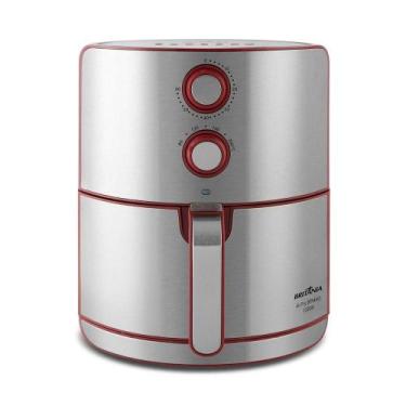 Imagem de Fritadeira Elétrica Britânia Air Fryer 4,6L Vermelha 220V - Britania, 