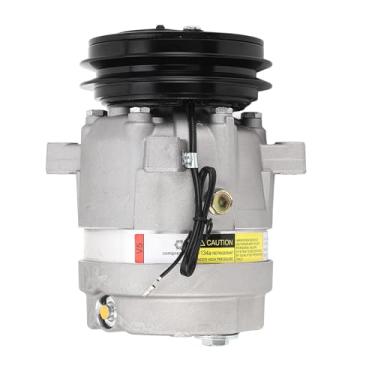 Imagem de Compressor de ar condicionado de escavadeira 700651 substituição de compressor CA de aço de liga DH55 DH60 Instale diretamente 12V