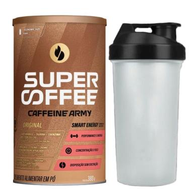 Imagem de SuperCoffee 3.0 Original 380g Coqueteleira - Caffeine Army-Unissex
