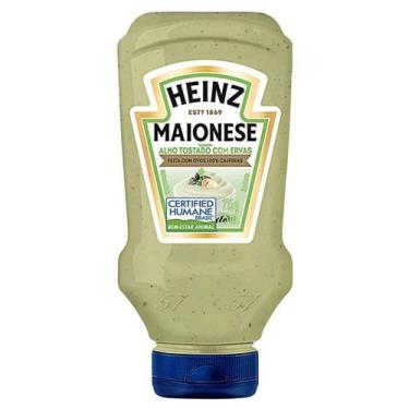 Imagem de Maionese com Alho Tostado e Ervas Heinz 215g
