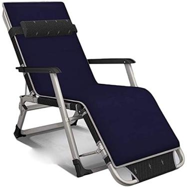 Imagem de Espreguiçadeiras, espreguiçadeiras resistentes, dobráveis, com gravidade zero, cadeiras reclináveis, reclináveis, resistentes para pátio, piscina, terraço, varanda, praia, gramado, móveis